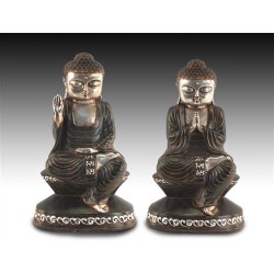 Set 2 Figuras Buda 30 cm