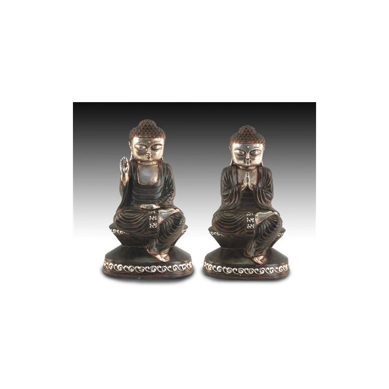 Set 2 Figuras Buda 30 cm