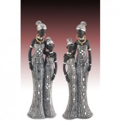 Set 2 Figuras Africanas 30 cm