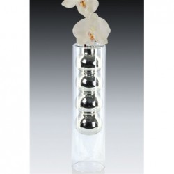 Candelabro Jarron Largo 28 cm