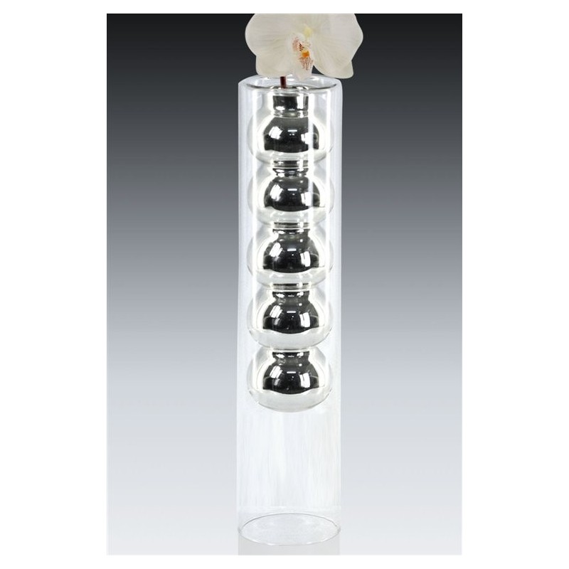 Candelabro Jarron Largo 33 cm