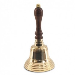 Campana De Mano Laton 20 cm