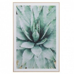 Cuadro Decorativo Fotografía Cactus Tropical Madera 40 x 60 cm