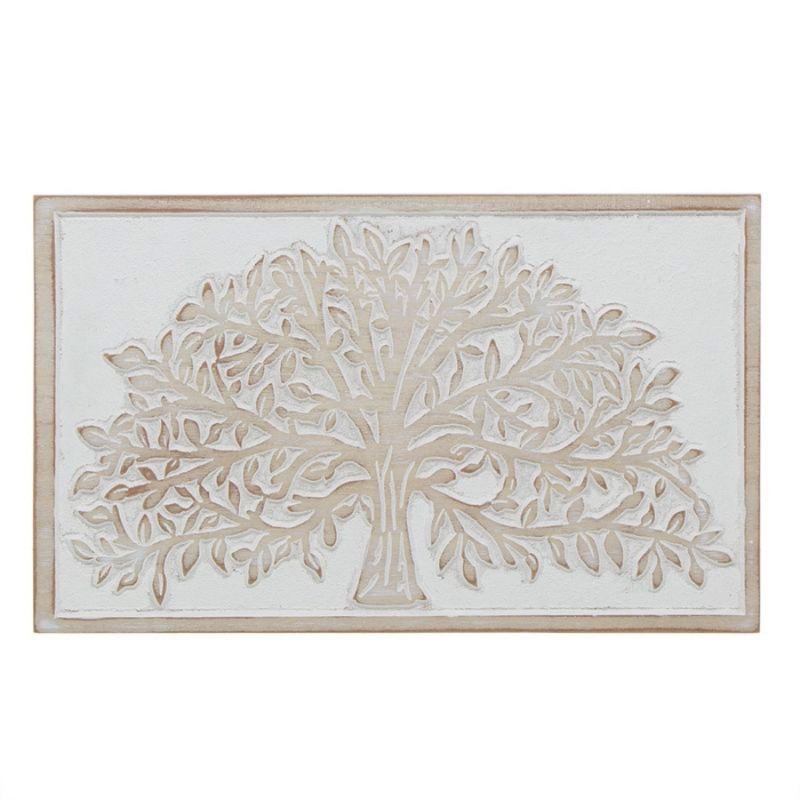 Cuadro Decorativo Madera Arbol de La Vida 40x25 cm