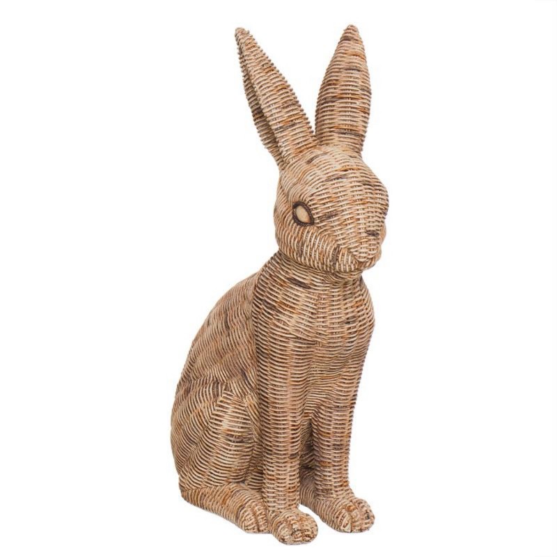 Figura Decorativa Conejo Ratan 31 cm