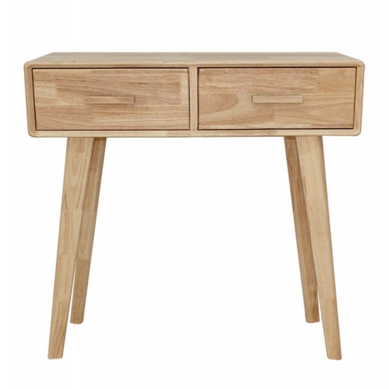 Mueble Consola Madera Forest 2 Cajones 80 cm