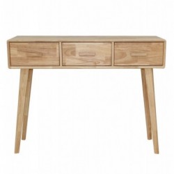 Mueble Consola Madera Forest 3 Cajones 100 cm