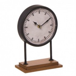 Reloj de Sobremesa En Peana Madera 26 cm