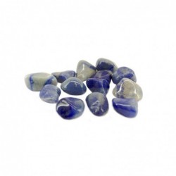 Rodados de Cuarzo Azul 2x1cm (Pack 250gr)