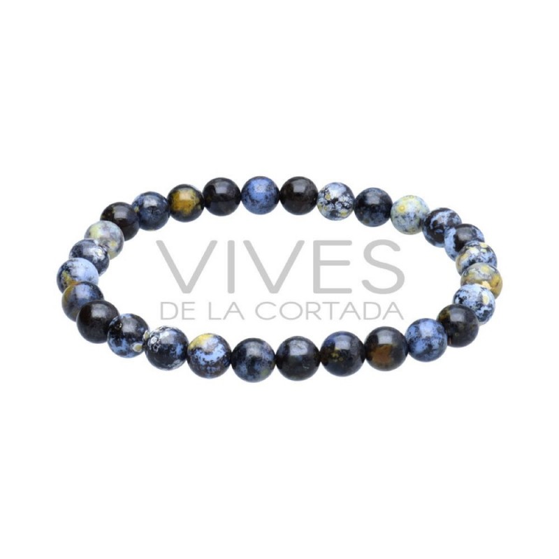 Pulsera de Jaspe Oceano Azul 6mm