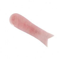 Masajeador Gua Sha de Cuarzo Rosa -2-