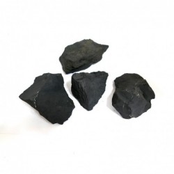 Piedras de Shungit en Bruto Piezas Medianas (Pack 1kg)