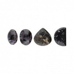 Cabujón de Magnesita Natural (Pack 30gr) Piedras Preciosas para Joyería